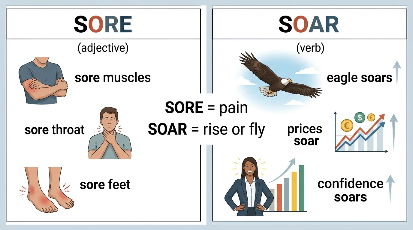 Comparison Table of Sore & Soar